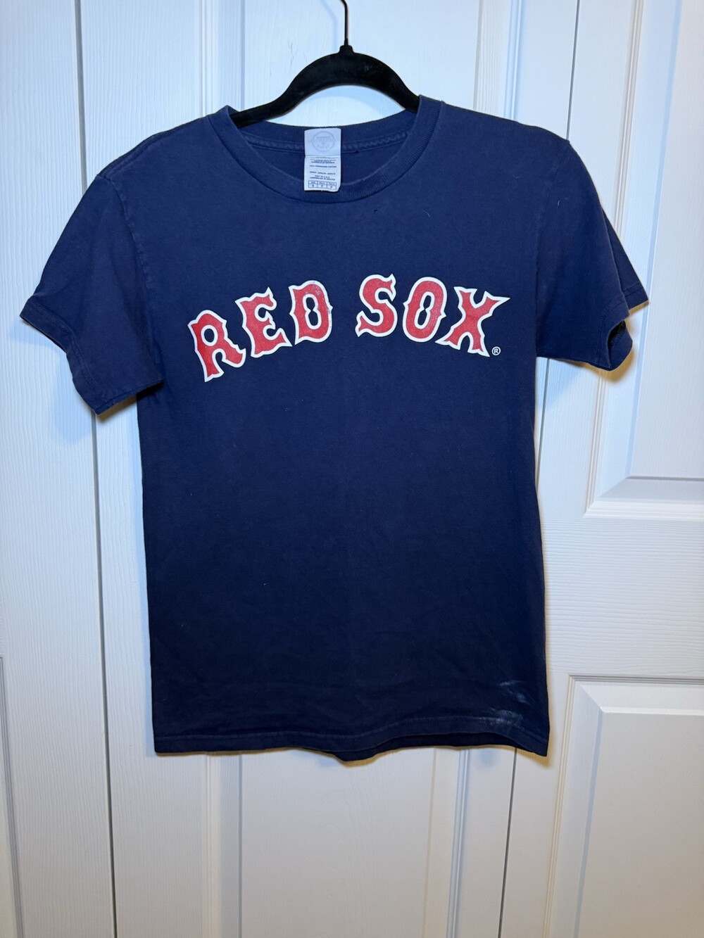2007 Boston Red Sox Josh Beckett #19 T Shirt Delta Pro Weight MLB Small